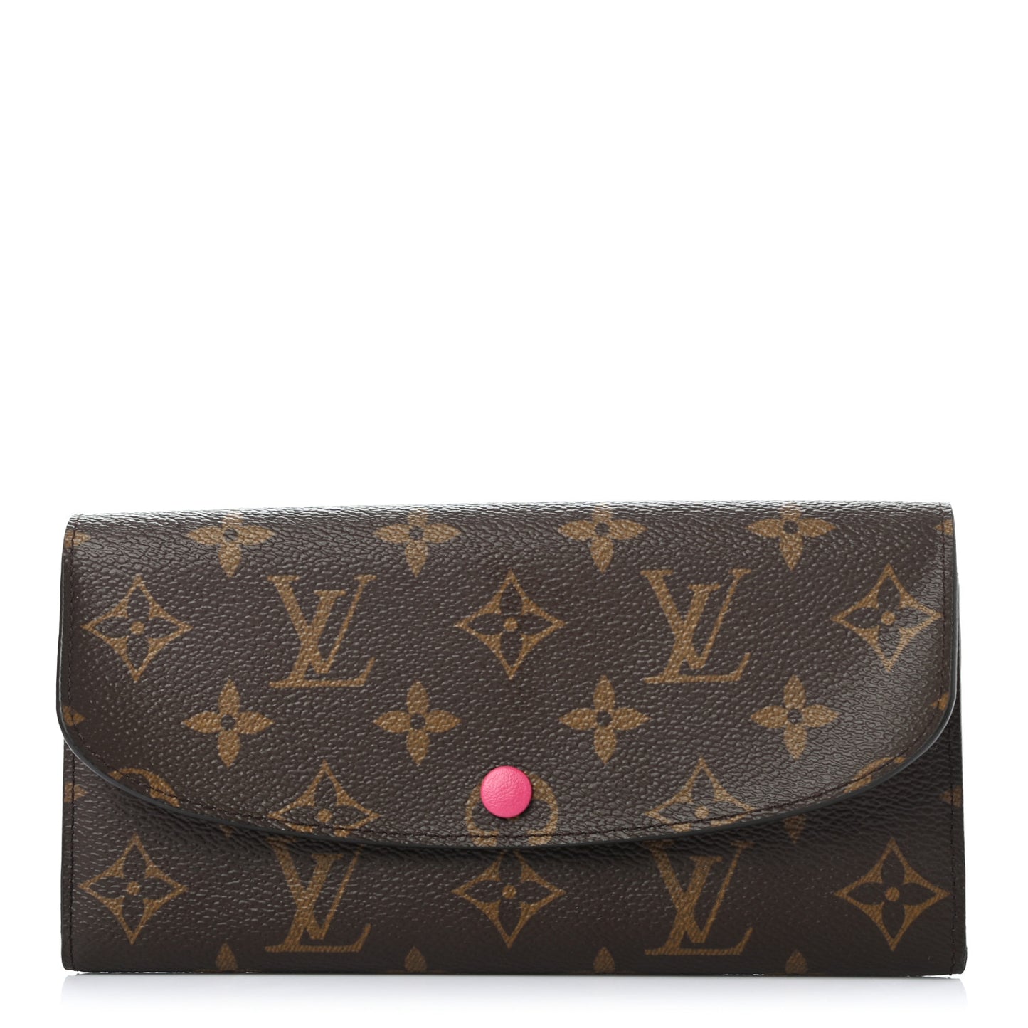 Monogram Emilie Wallet Hot Pink