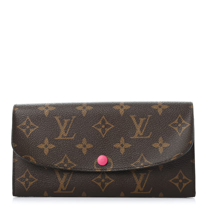 Louis Vuitton Monogram Emilie Wallet Hot Pink 1 of 7