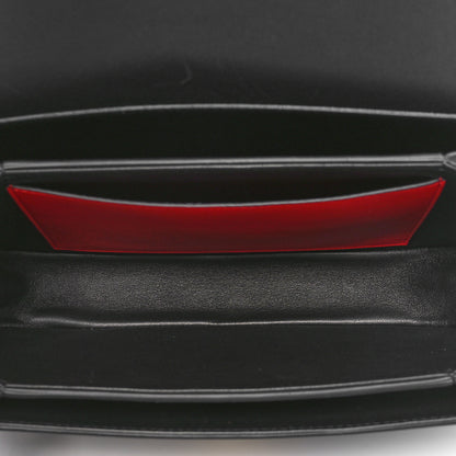 Valentino Garavani Smooth Calfskin Supervee Shoulder Bag Black 5 of 9