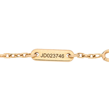 Van Cleef & Arpels 18K Yellow Gold Diamond Mini Frivole Bracelet 4 of 4