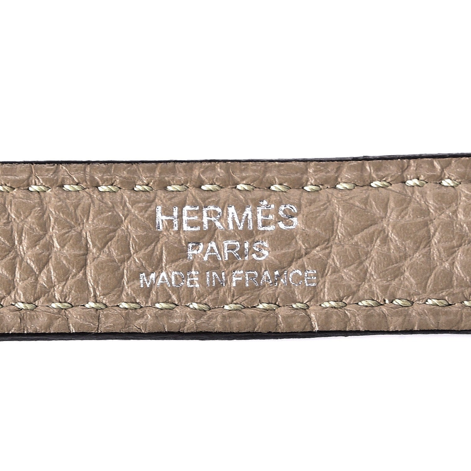 Hermes Taurillon Clemence Kelly Retourne 28 Gris Tourterelle 26 of 27