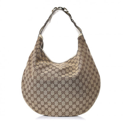 Gucci Monogram Large Wave Hobo Off White 1 of 18
