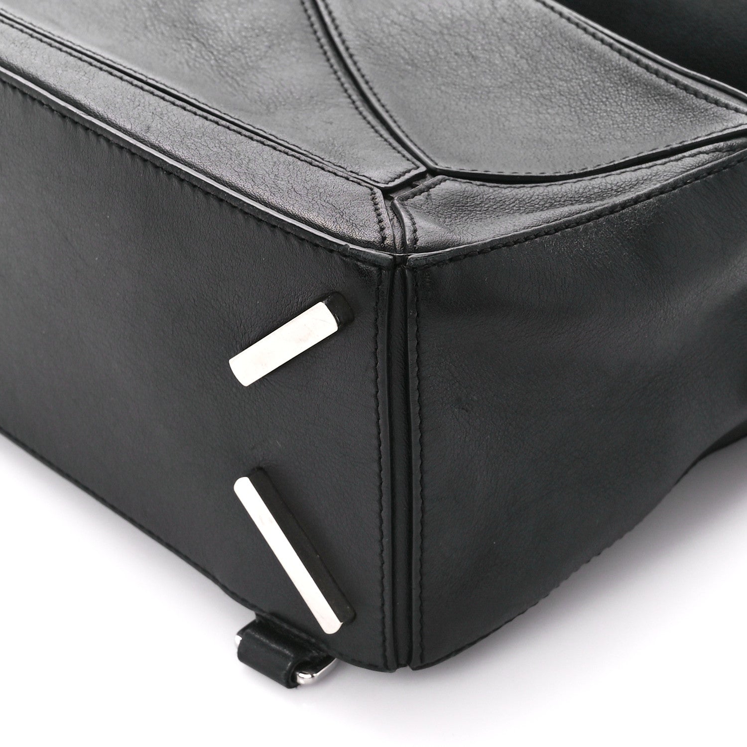 Loewe Calfskin Small Puzzle Bag Black 11 of 11