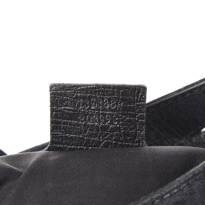 Gucci Monogram Web Hasler Hobo Black 7 of 17