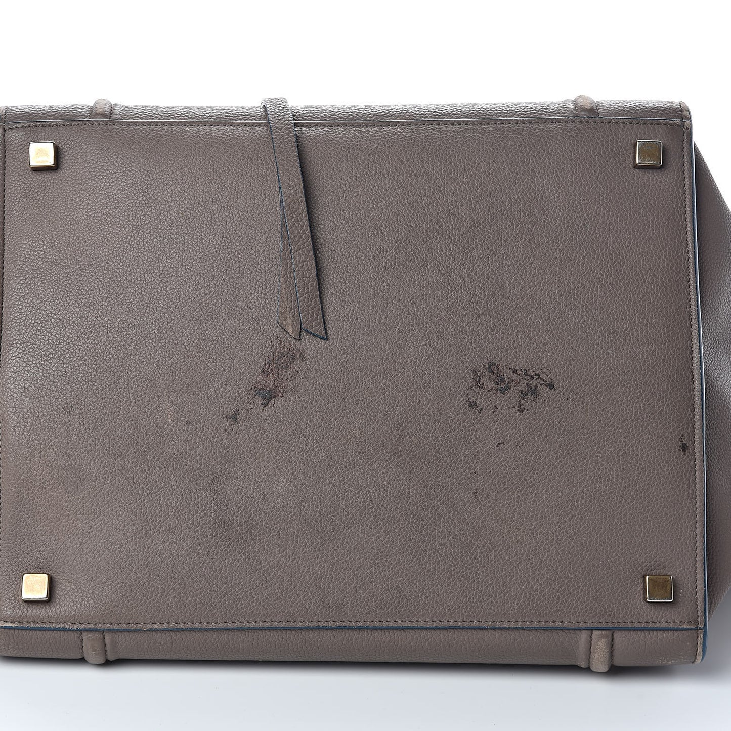 Baby Grained Calfskin Medium Phantom Luggage Taupe