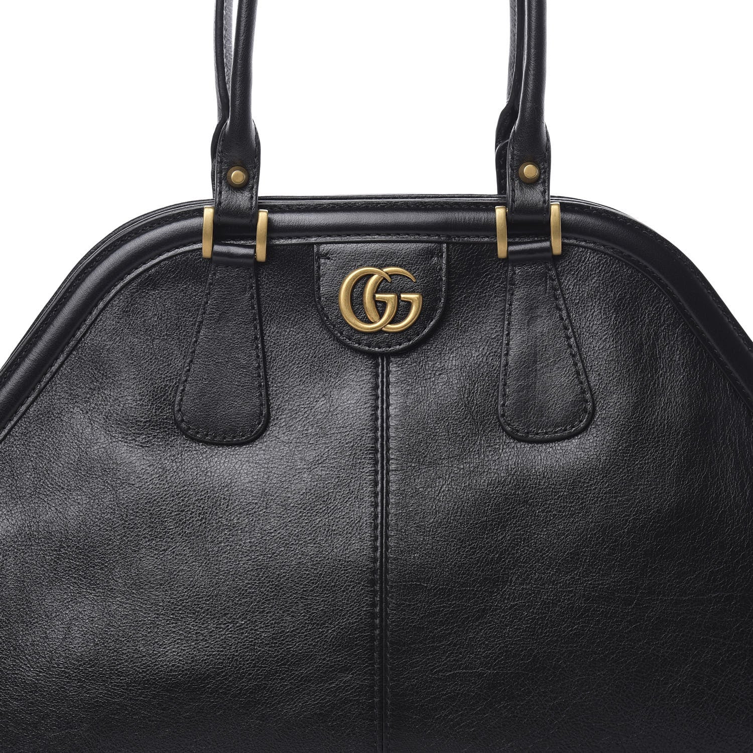 Gucci Calfskin Large Re(Belle) Top Handle Bag Black 8 of 11