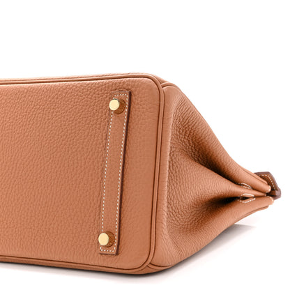 Hermes Togo Birkin 30 Gold 9 of 10