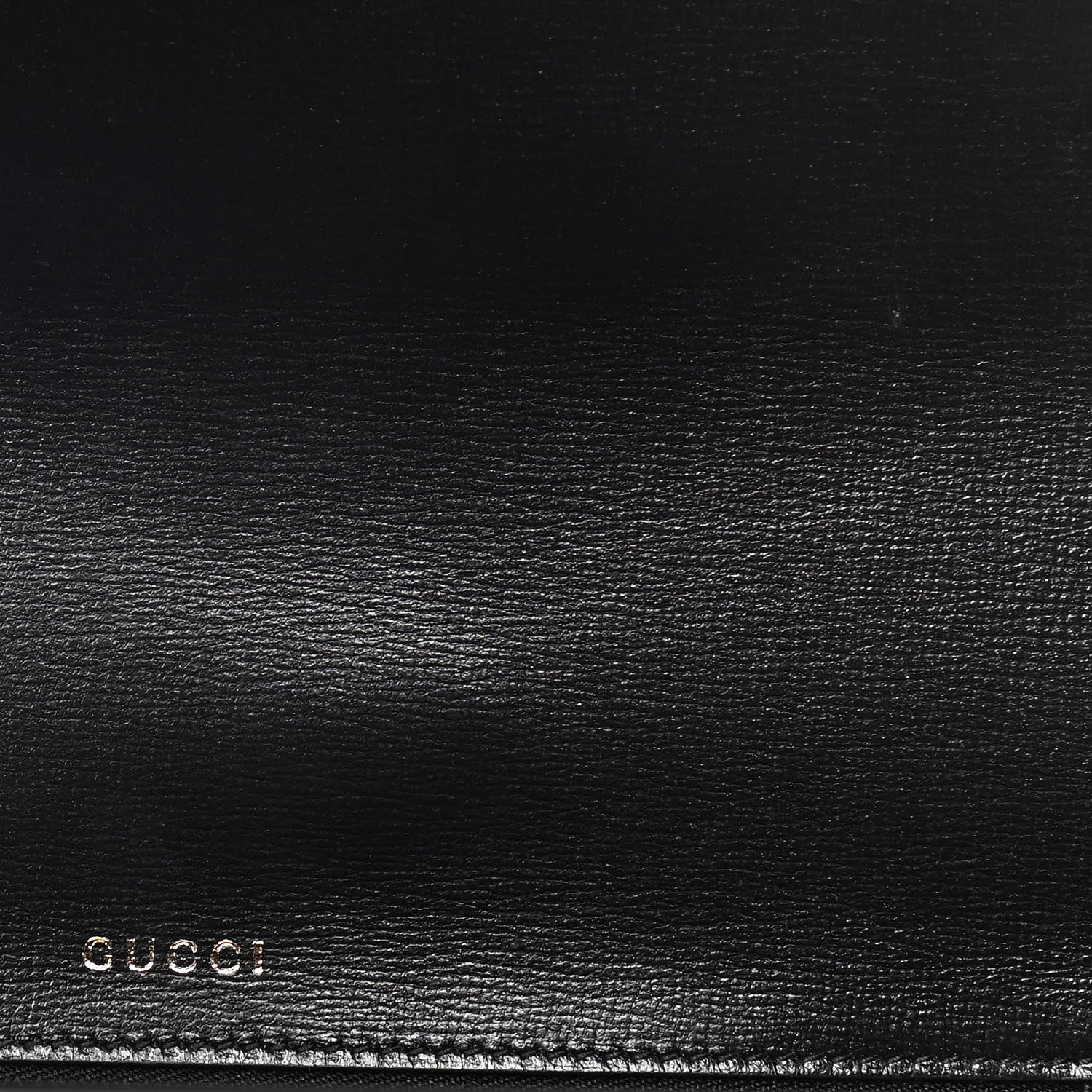 Gucci Textured Calfskin Medium Torchon GG Ring Shoulder Bag Black 13 of 17