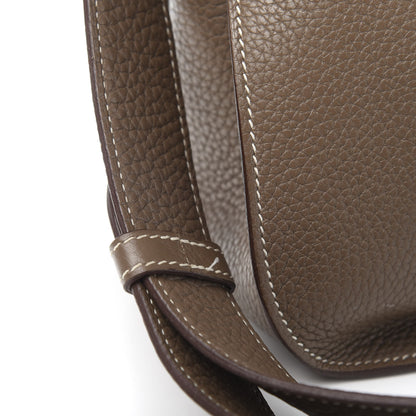 Hermes Taurillon Clemence Jypsiere 34 Etoupe 10 of 13