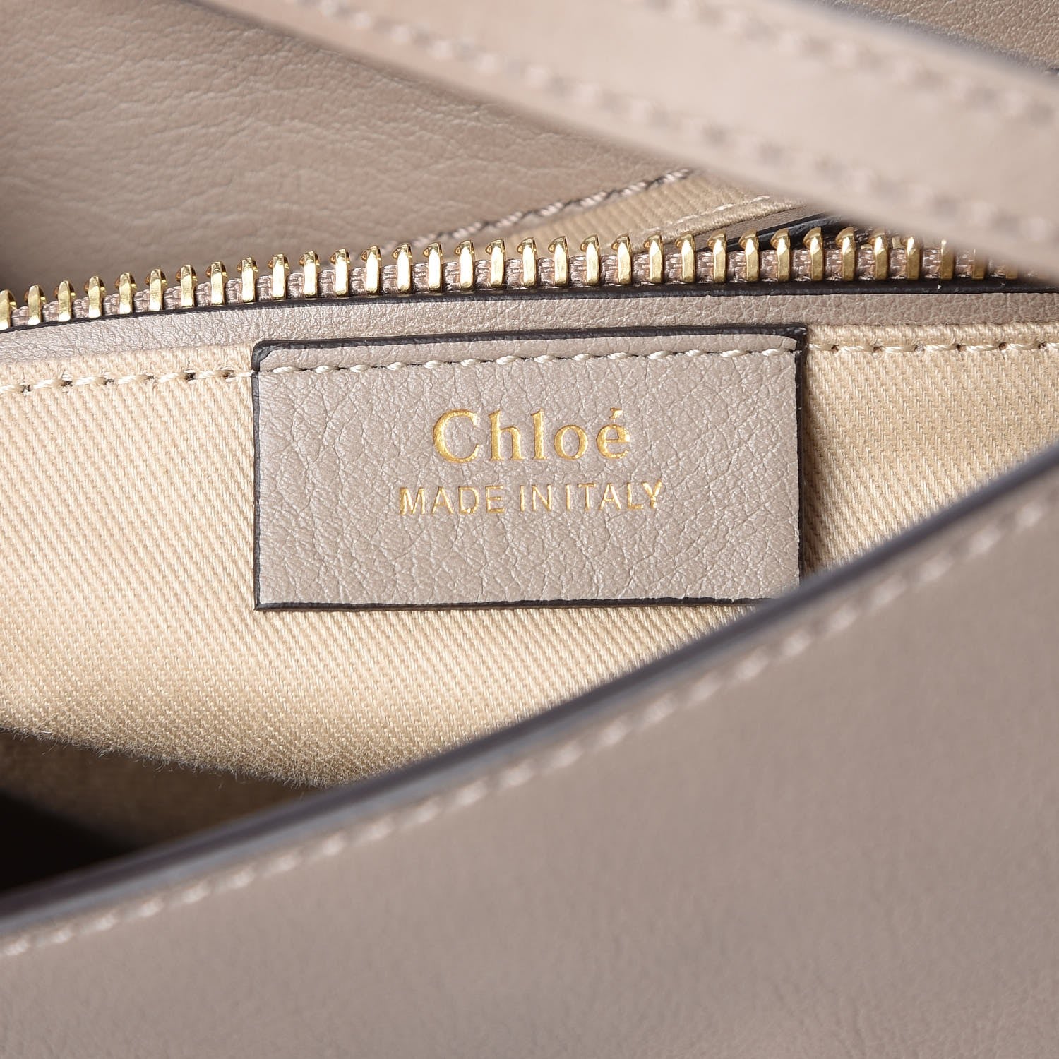 Chloe Suede Calfskin Small Faye Backpack Motty Grey 6 of 7
