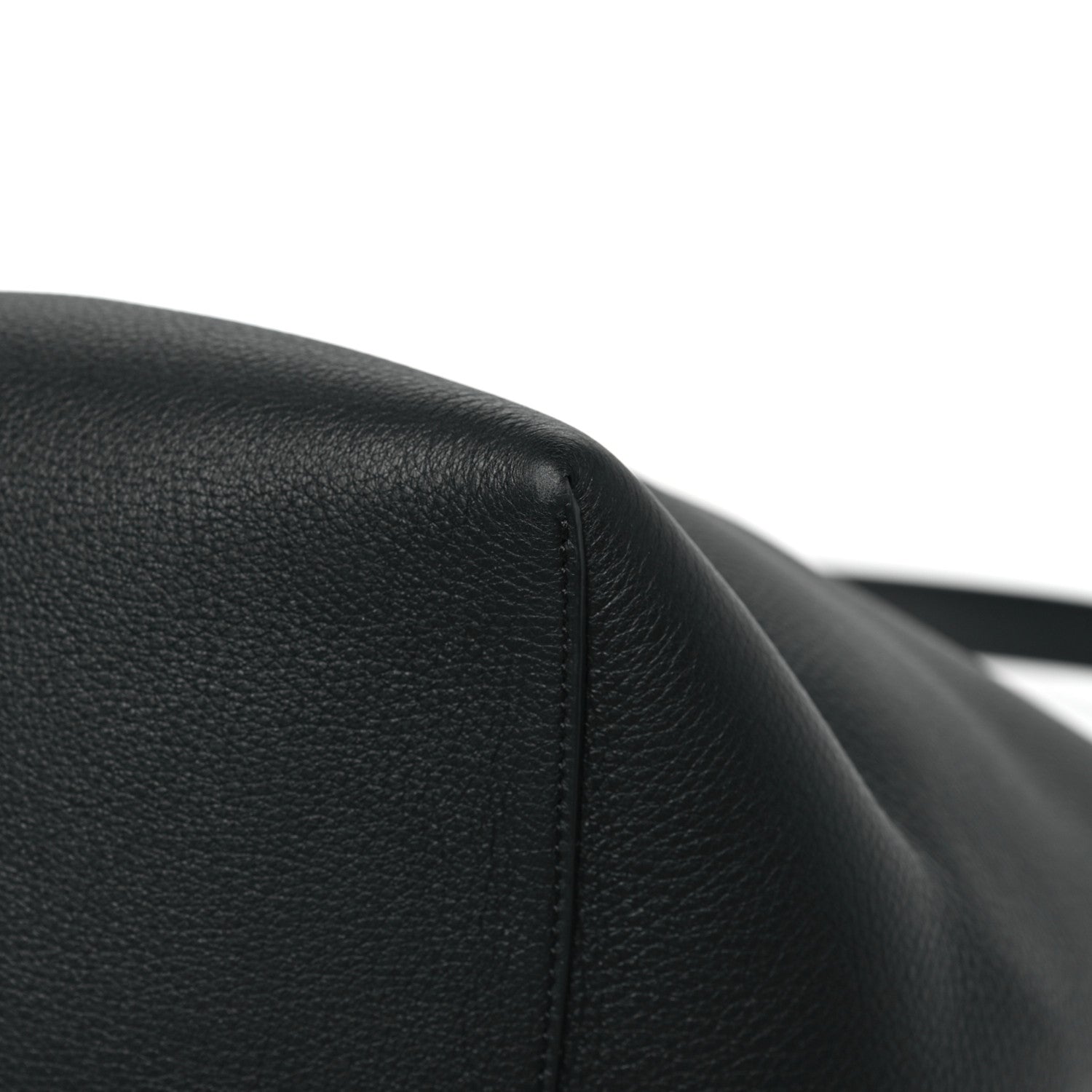 The Row Grained Calfskin Medium N/S Hook Tote Black 9 of 11