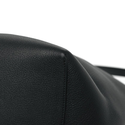 The Row Grained Calfskin Medium N/S Hook Tote Black 9 of 11