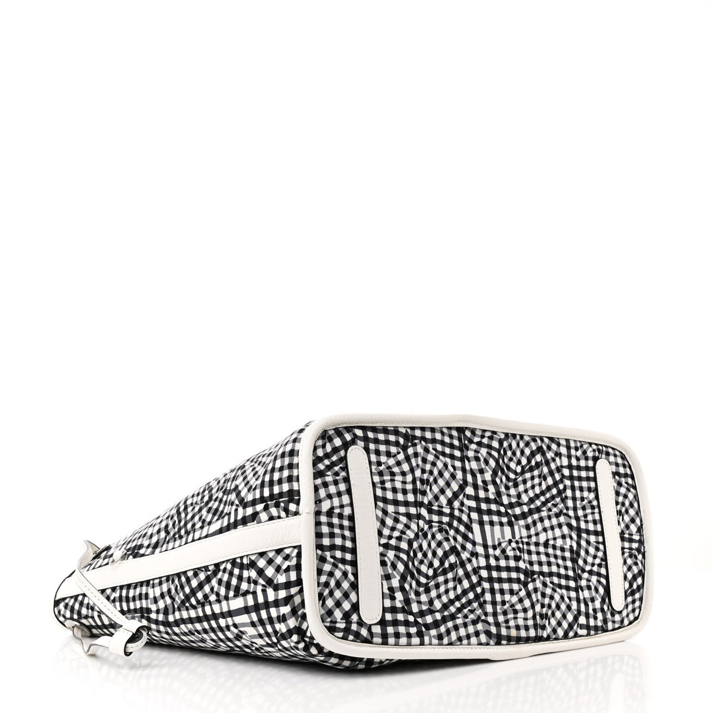 Visetos Medium Liz Reversible Shopper Tote White