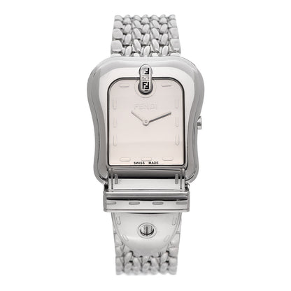 Fendi Stainless Steel 33mm Buckle Quartz Watch 1 of 4