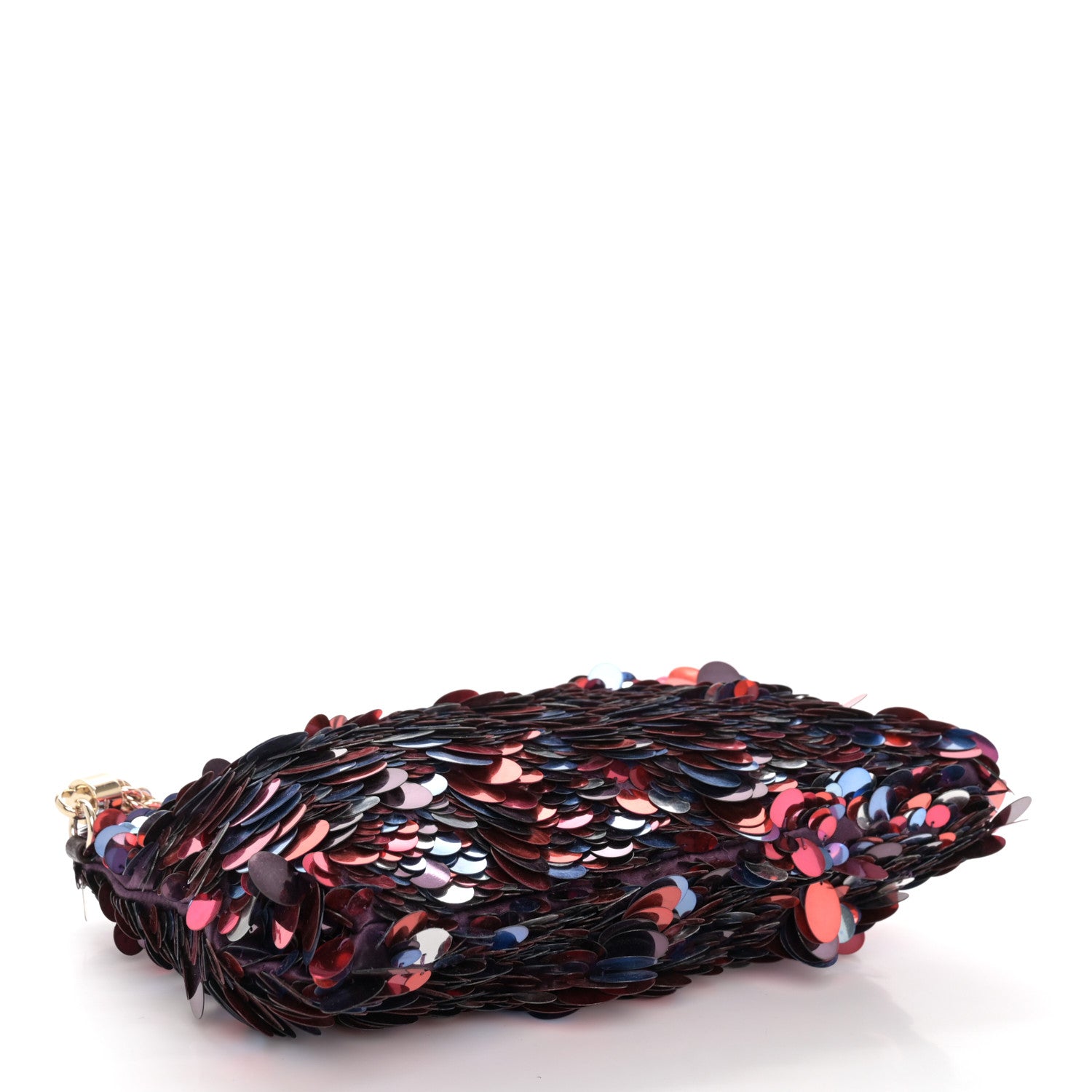 Jimmy Choo Sequin Maxi Callie Embroidery Bag Raspberry Mix 4 of 9