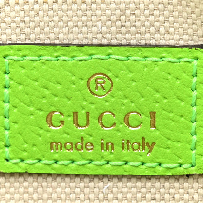 Gucci GG Supreme Monogram Web Small Ophidia Belt Bag Beige Ebony Green 6 of 11