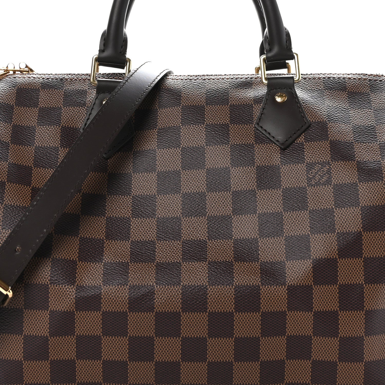 Louis Vuitton Damier Ebene Speedy Bandouliere 30 7 of 11
