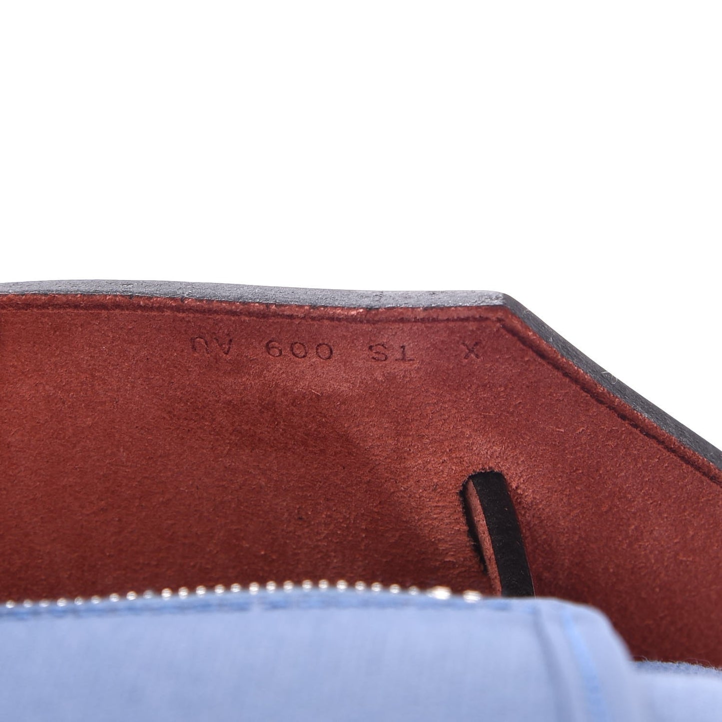 Toile Vache Hunter Herbag Zip 39 MM Bleu Orage Rouge H