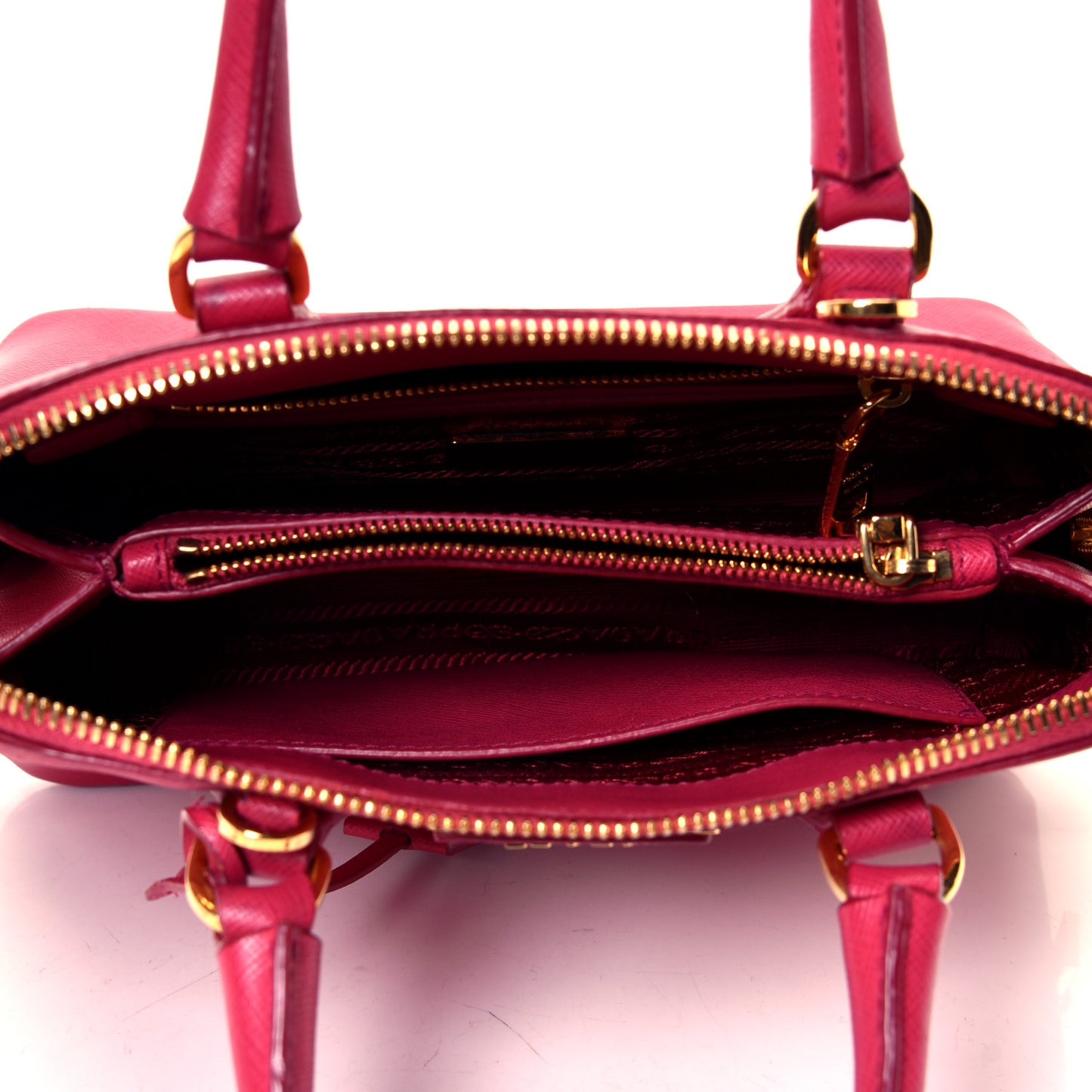Saffiano Lux Small Promenade Tote Peonia