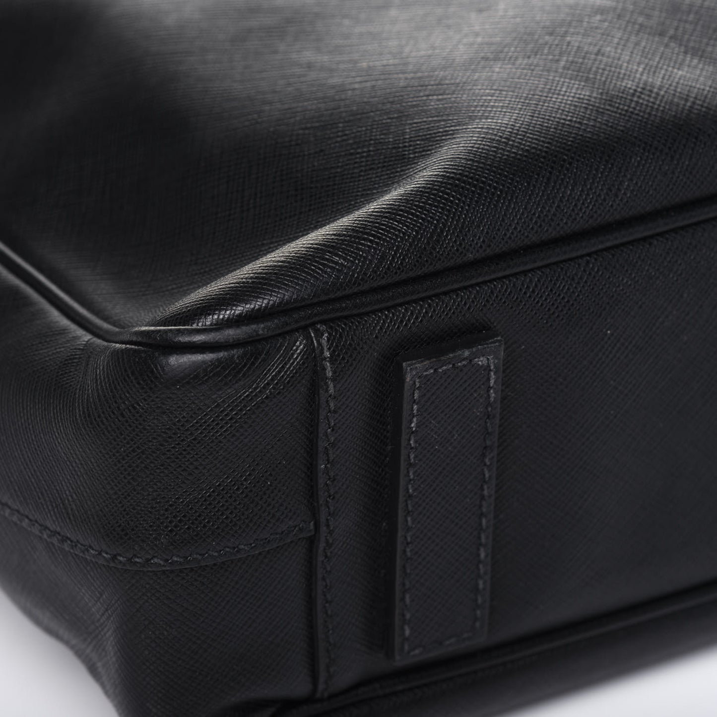 Saffiano Travel Briefcase Nero Black