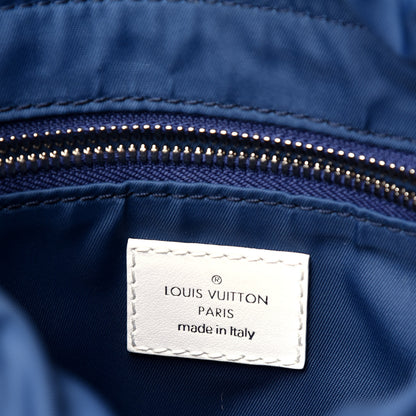 Louis Vuitton Hickory Stripes Denim Monogram Watercolor Sac Marin BB Blue 6 of 9