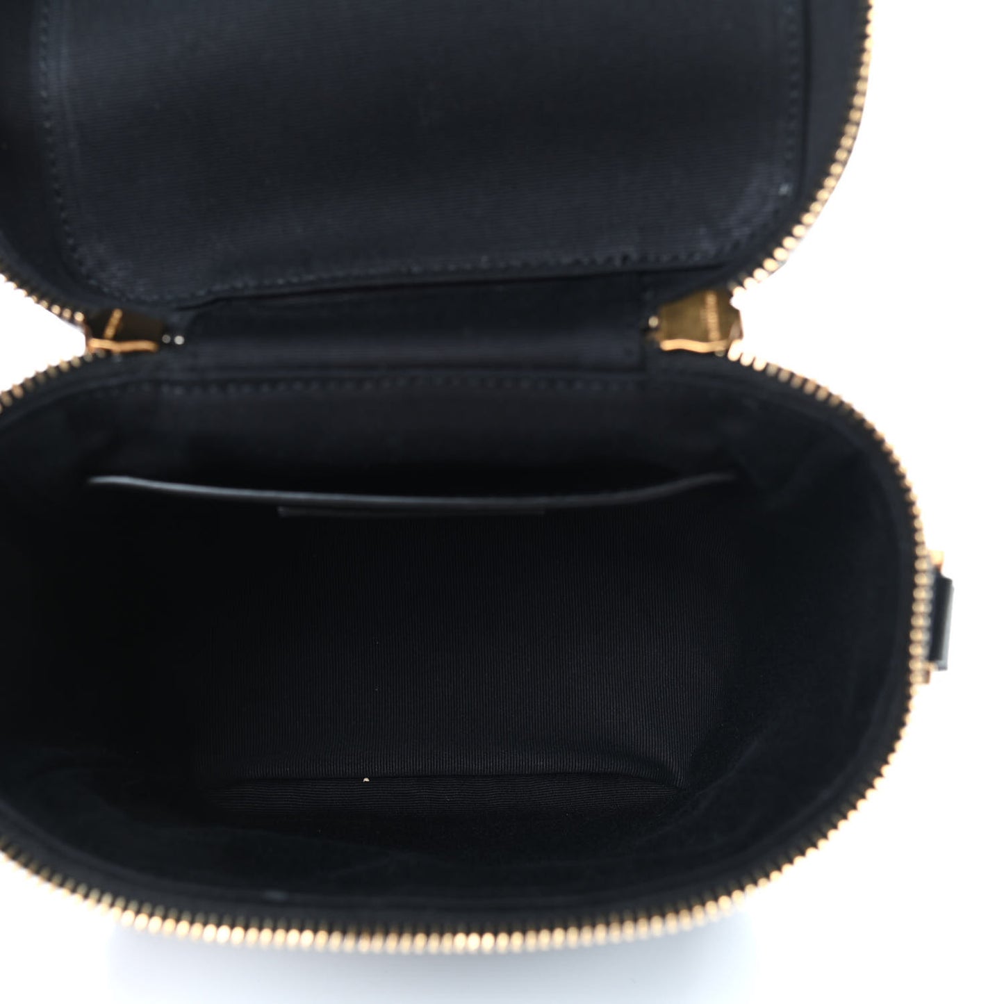 Grain de Poudre Quilted 80's Vanity Bag Black
