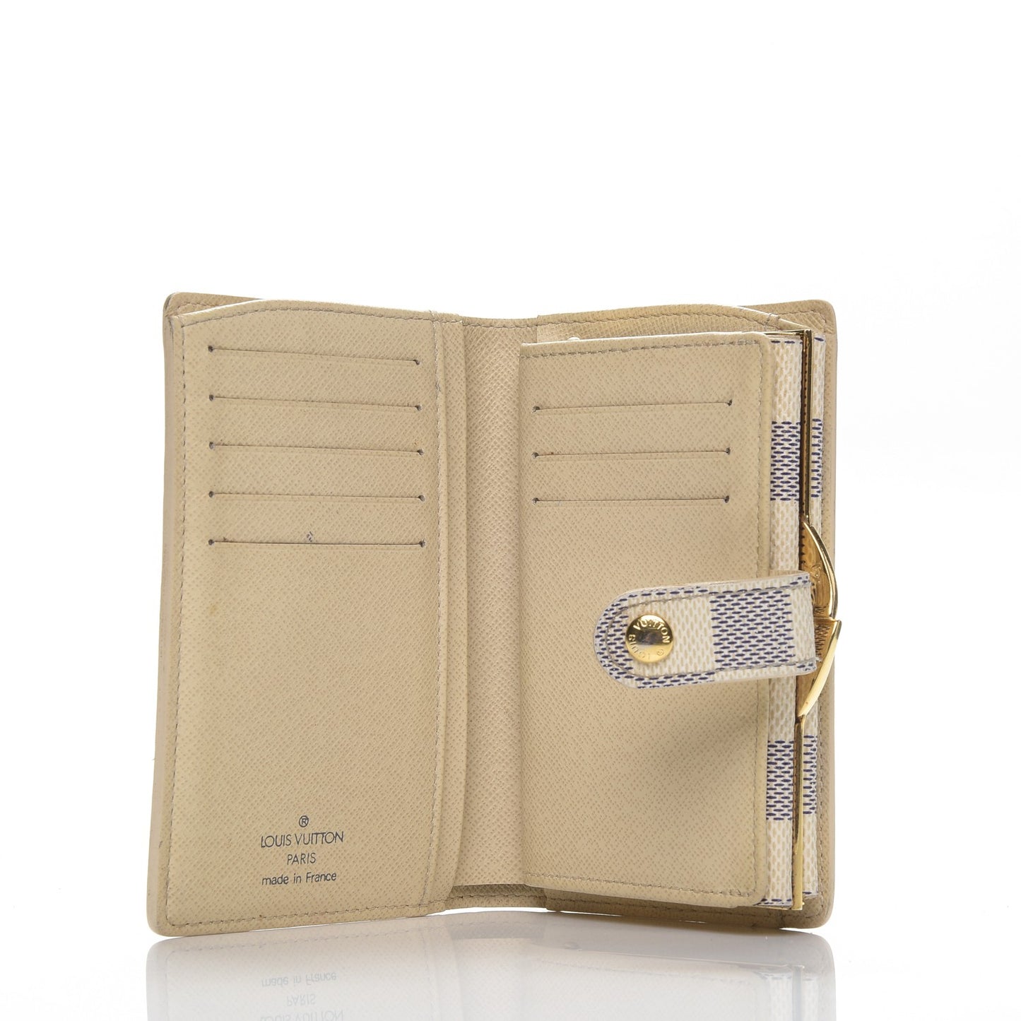 Damier Azur French Purse Wallet