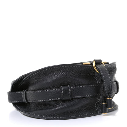 Chloe Calfskin Mini Marcie Round Crossbody Bag Black 3 of 4