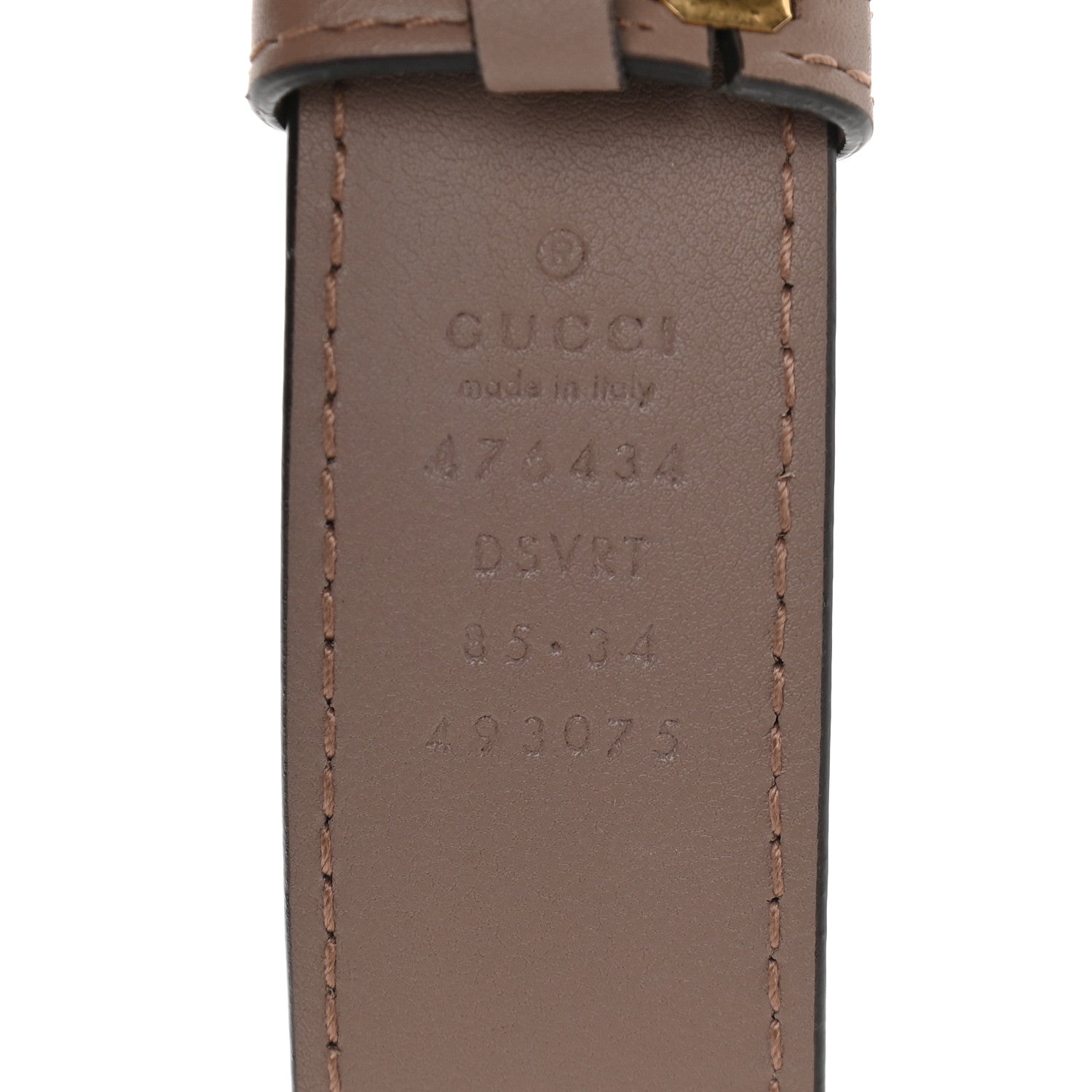 Gucci Calfskin Matelasse GG Marmont Belt Bag 85 34 Porcelain Rose 8 of 11