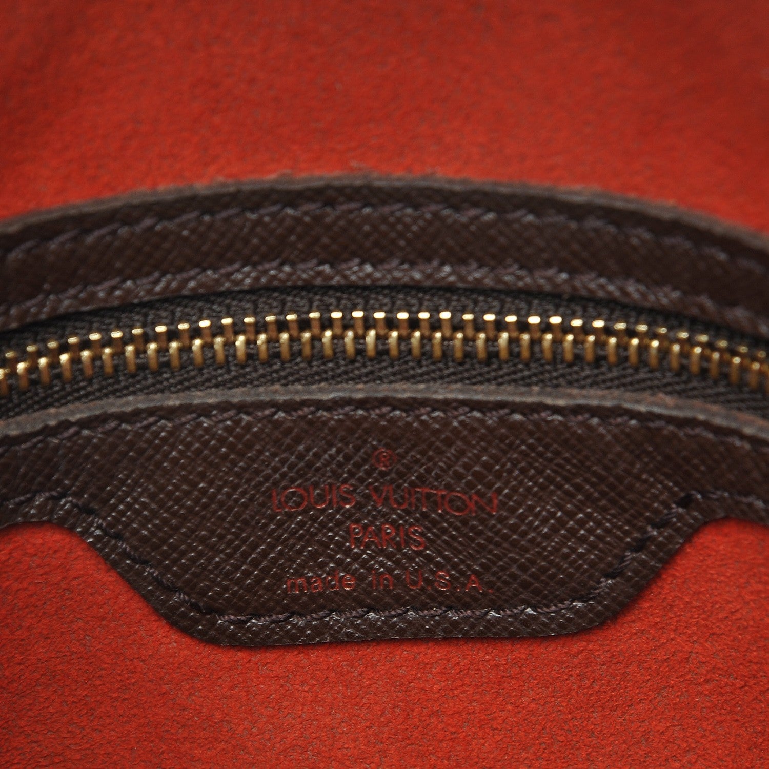 Louis Vuitton Damier Ebene Marais Bucket 23 7 of 9