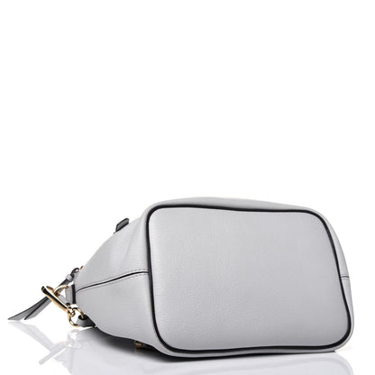 Chloe Suede Calfskin Small Faye Backpack Airy Grey 3 of 14