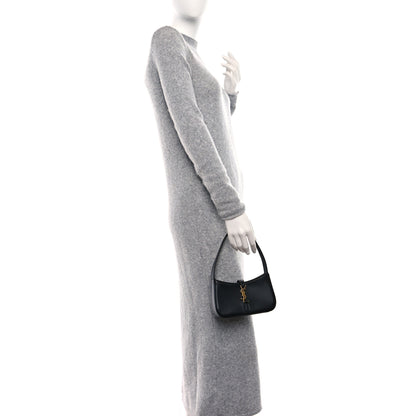 Saint Laurent Smooth Calfskin Le 5 A 7 Mini Hobo Black 2 of 11