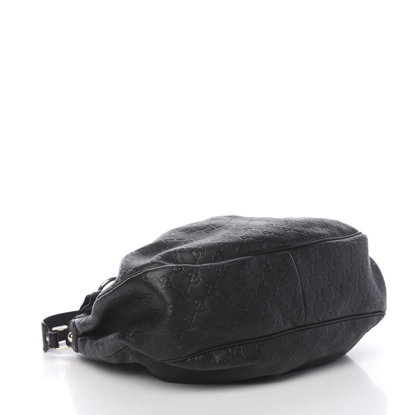 Guccissima Medium Sukey Hobo Black