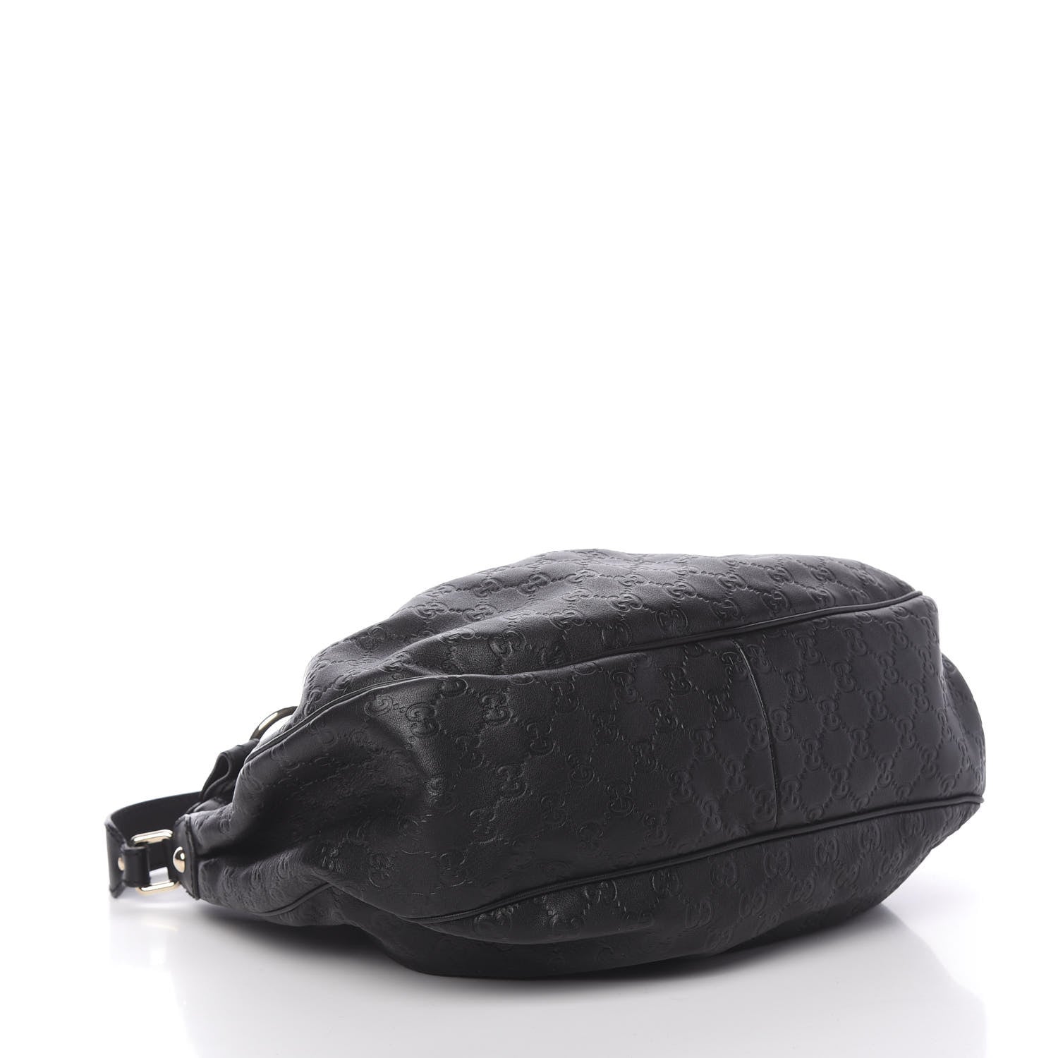 Gucci Guccissima Medium Sukey Hobo Black 4 of 11