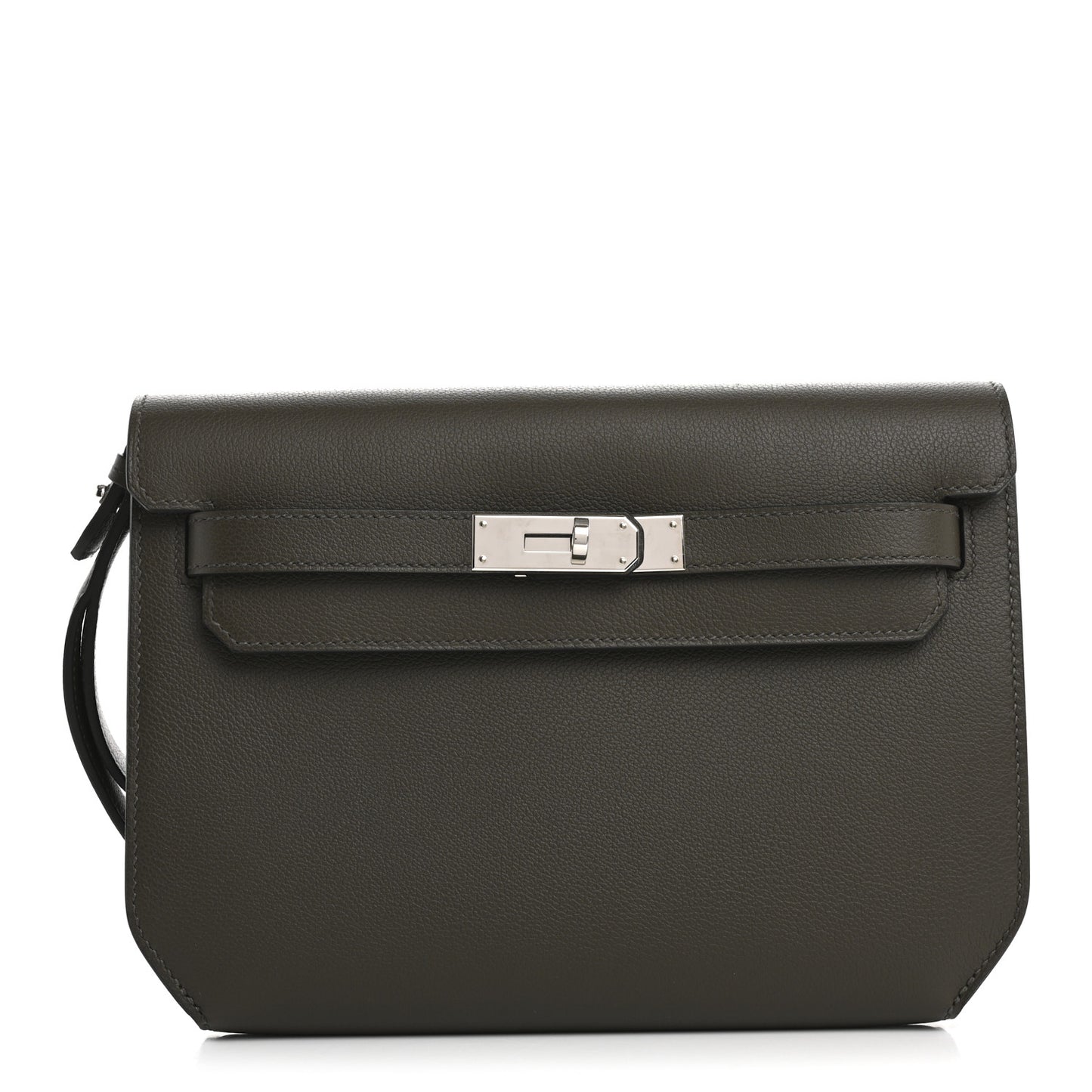 Evercolor Kelly Depeches 25 Pouch Vert Maquis