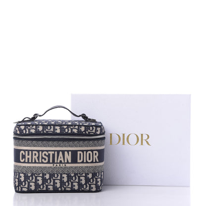 Christian Dior Oblique Diortravel Vanity Case Blue 8 of 8