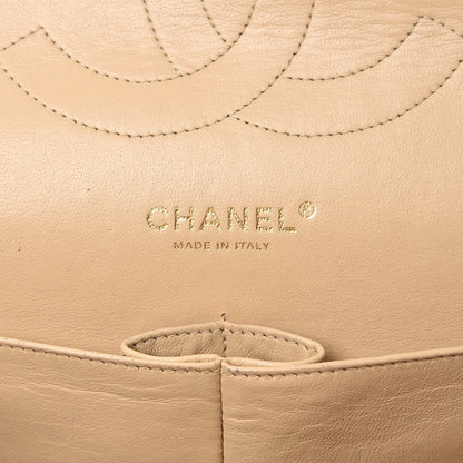 Chanel Caviar Quilted Jumbo Double Flap Beige Clair 7 of 14