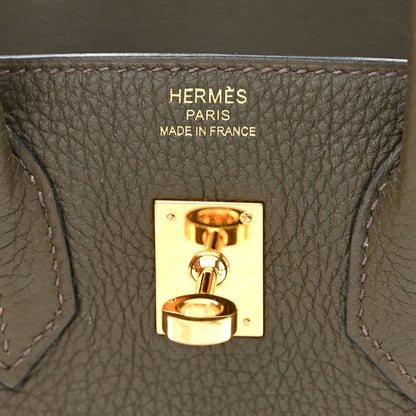Hermes Togo Birkin 25 Vert Maquis 6 of 10