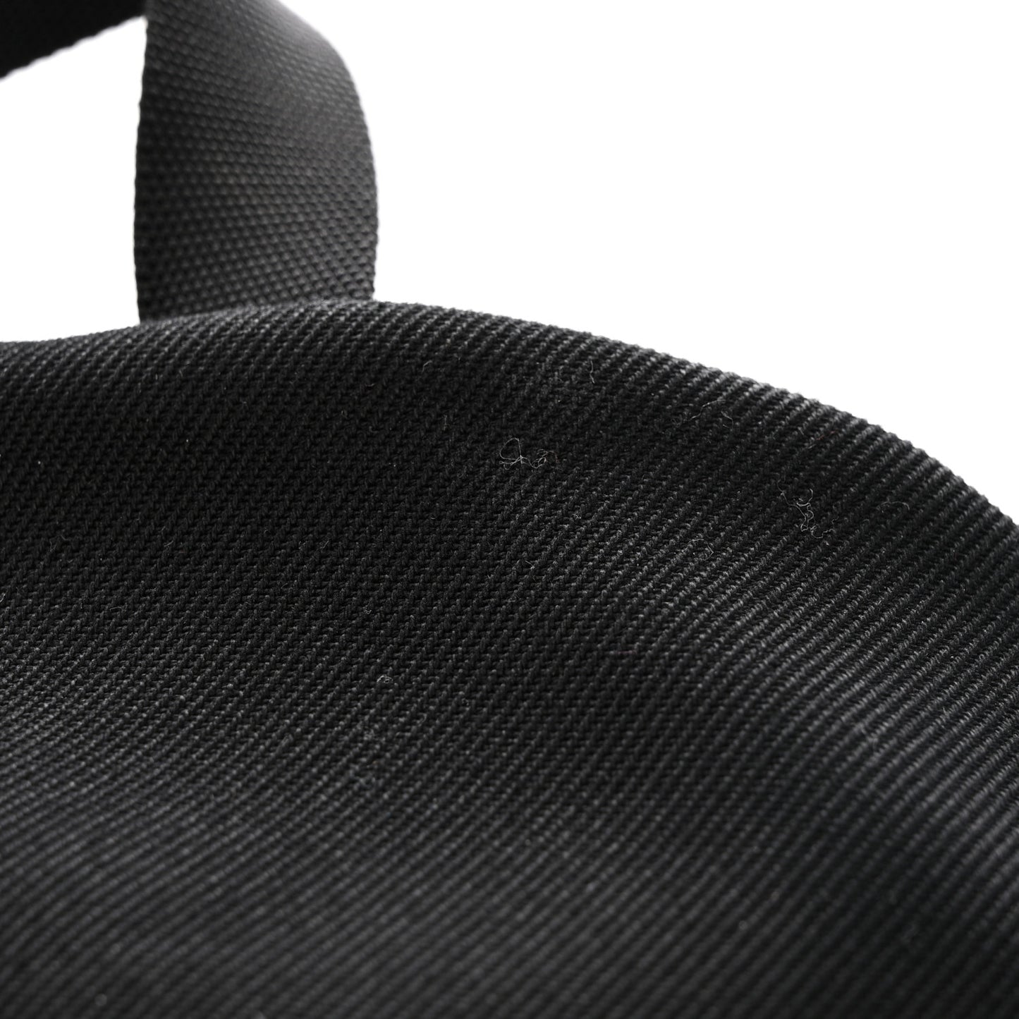 Canvas Signature Embroidered City Backpack Black