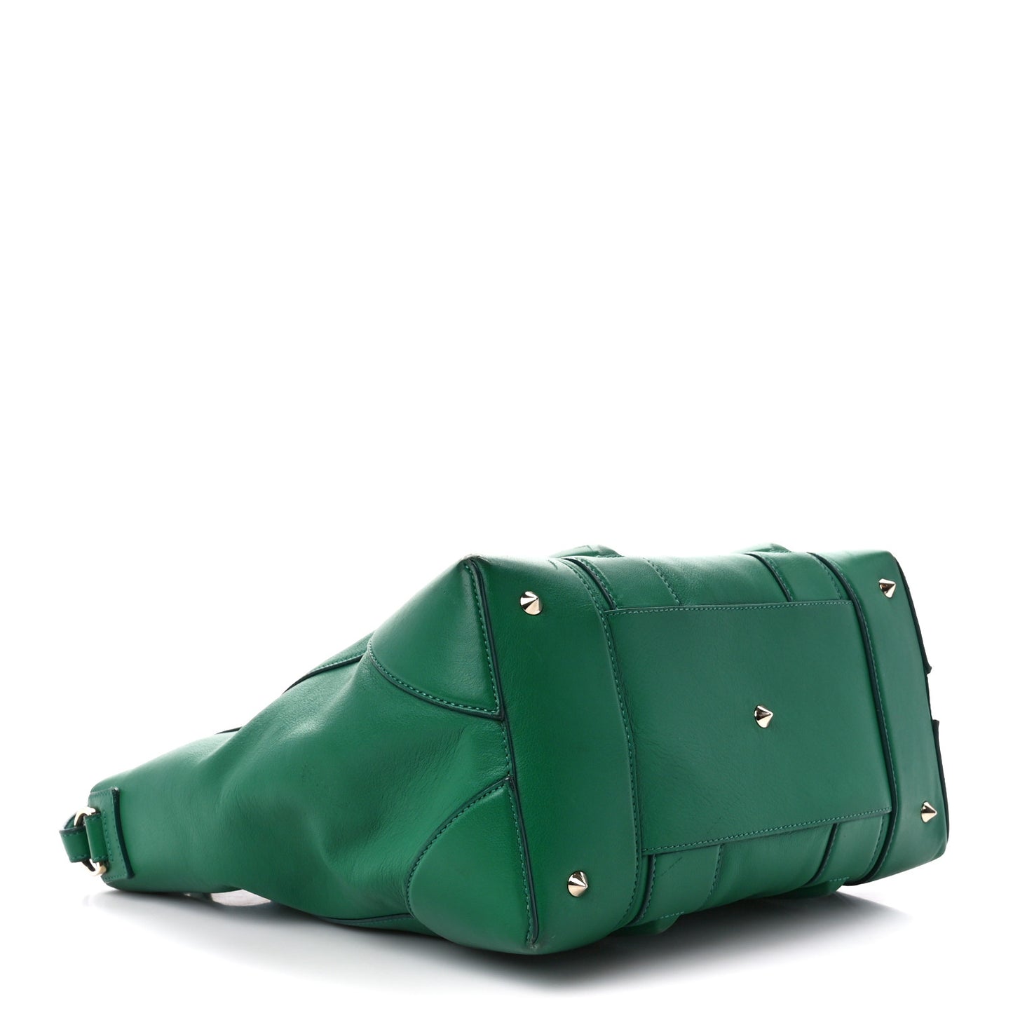 Calfskin Lucrezia Tote Green