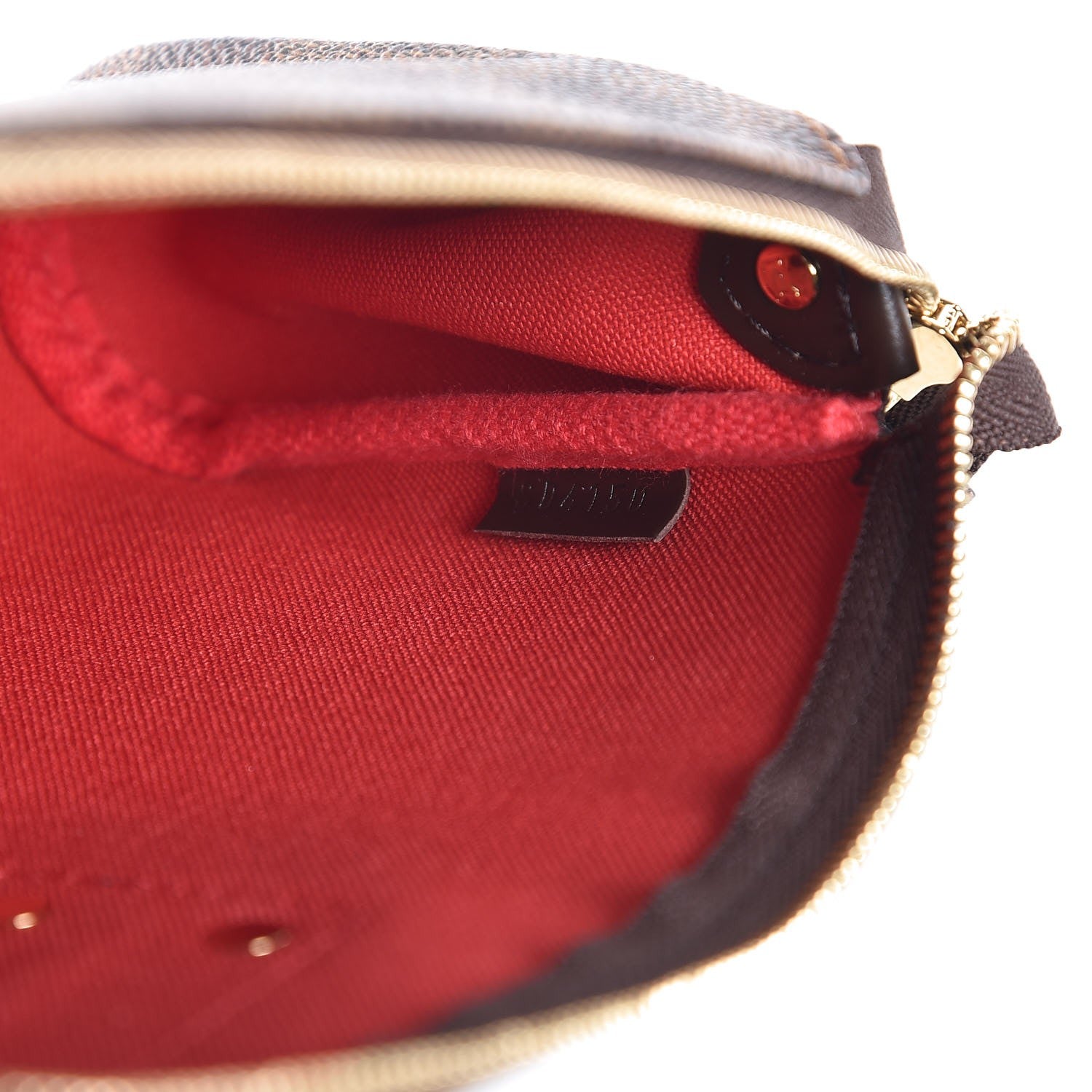 Louis Vuitton Damier Ebene Eva Clutch 6 of 8