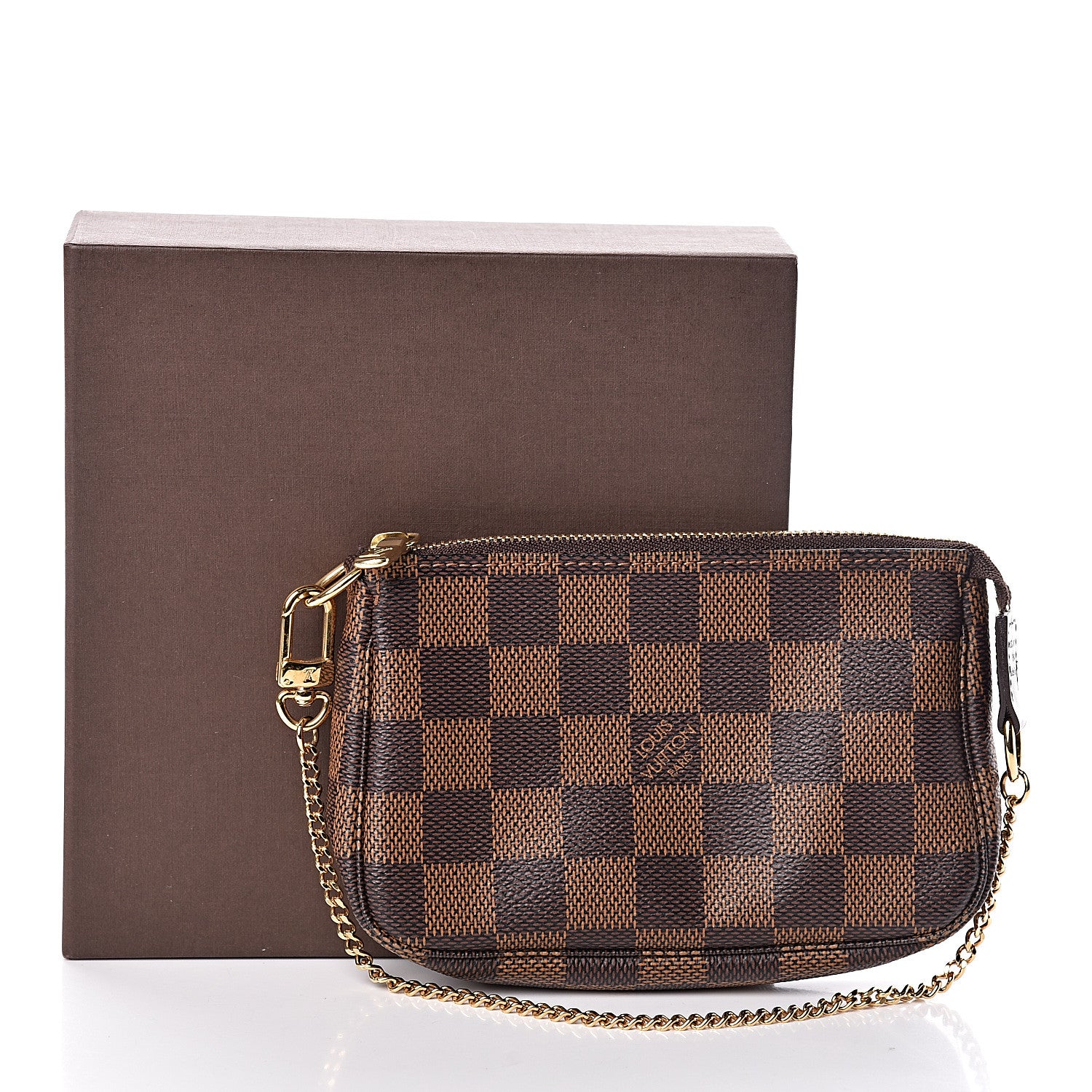 Louis Vuitton Damier Ebene Mini Pochette Accessories 10 of 10