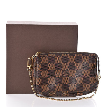 Louis Vuitton Damier Ebene Mini Pochette Accessories 10 of 10
