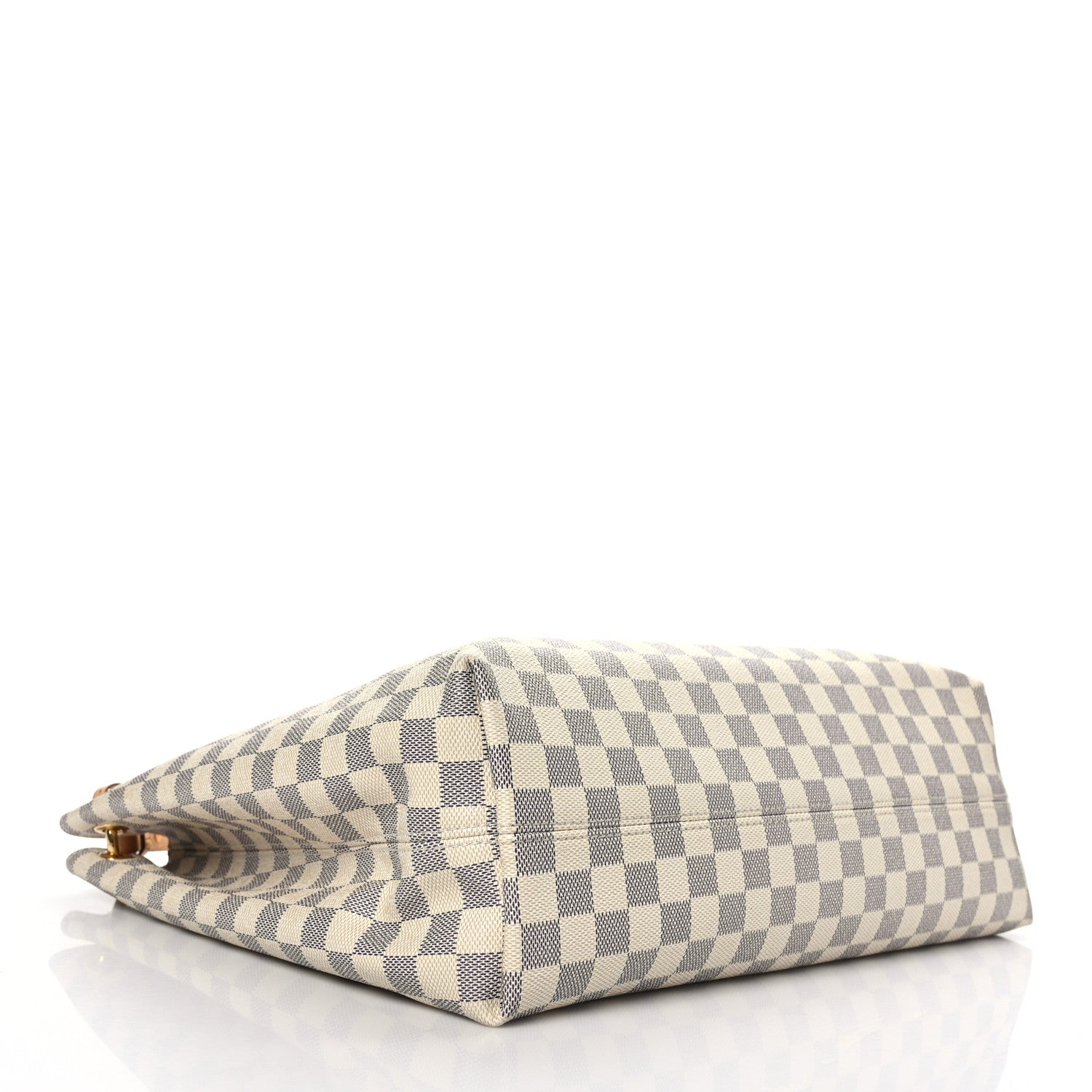 Louis Vuitton Damier Azur Graceful MM Rose Ballerine 4 of 8