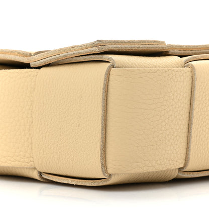 Bottega Veneta Grained Calfskin Maxi Intrecciato Cassette Crossbody Bag Porridge 8 of 13