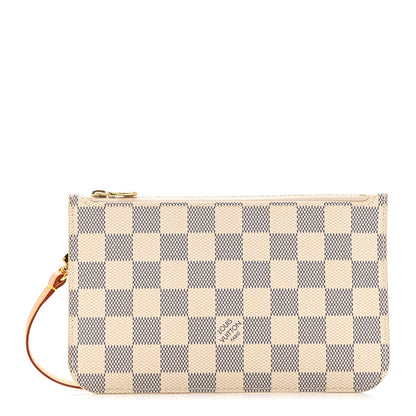 Louis Vuitton Damier Azur Neverfull PM Pochette 1 of 6