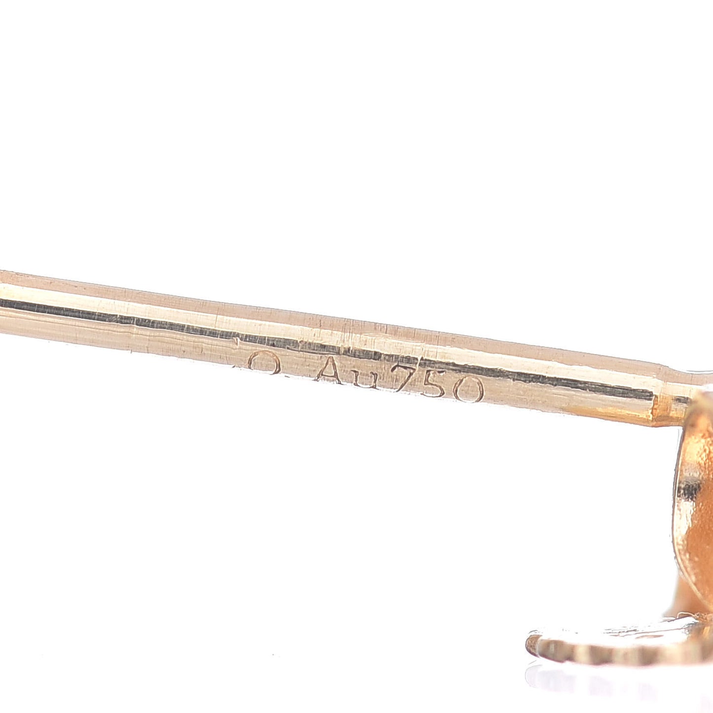 18K Yellow Gold Pearl Paloma Picasso Olive Leaf Earrings