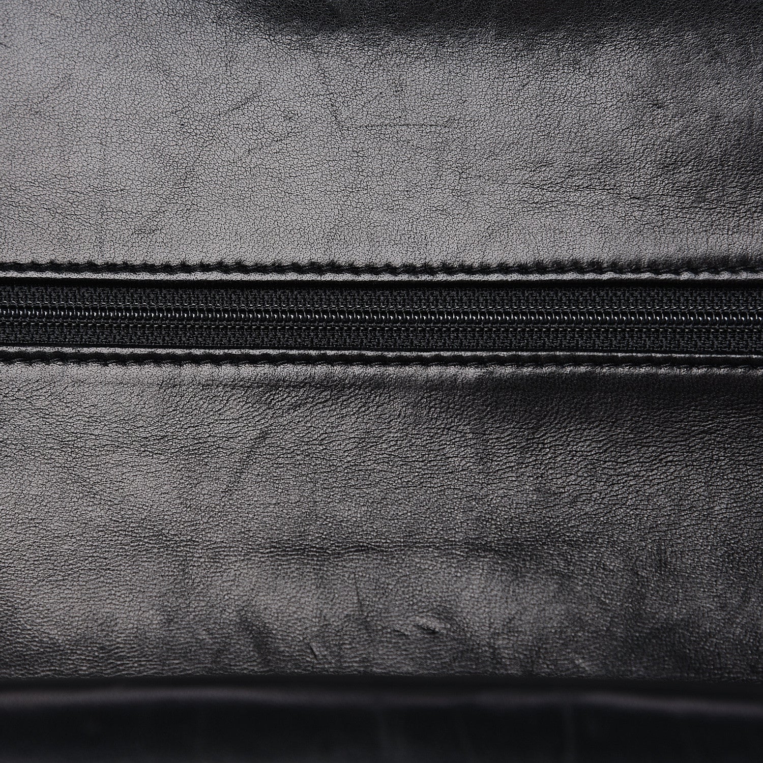 Chanel Lambskin Quilted Medium Double Flap Black 13 of 17