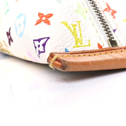 Louis Vuitton Monogram Multicolor Berlingot Coin Purse White 4 of 8