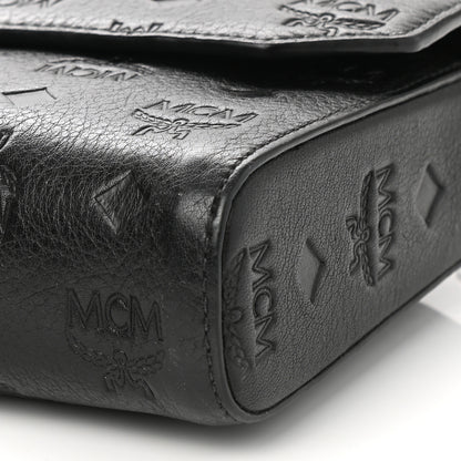 MCM Calfskin Ottomar Wallet On Chain Black 10 of 10